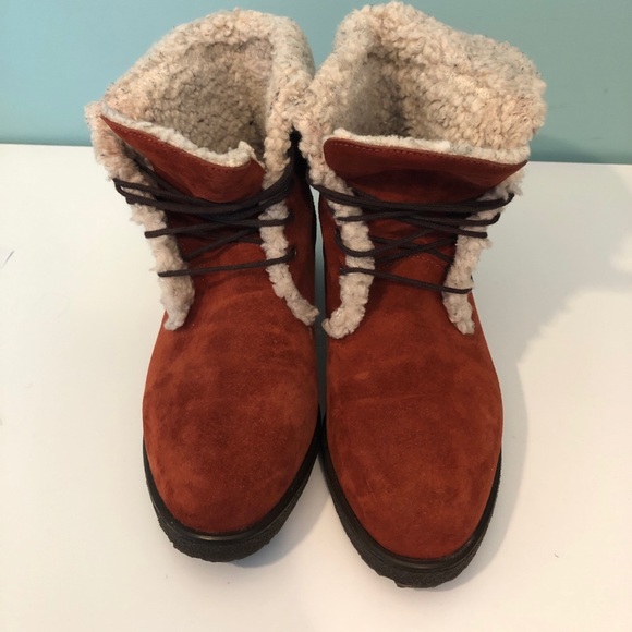 Suede HUSH PUPPIES Booties - Picture 13 of 16